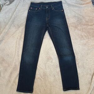 Men's Classic Navy Slim Fit Jeans